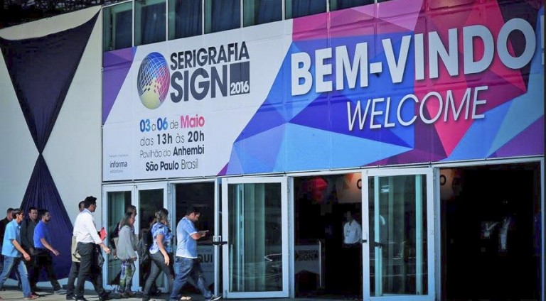 O acrílico bem representado na Feira Serigrafia Sign 2016