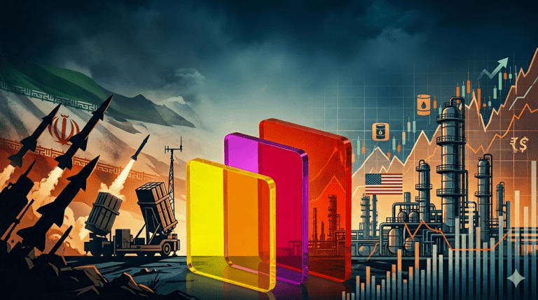 Mercado de Acrílico e Chapas Plásticas no Cenário de Incertezas por conta da Guerra no Oriente Médio