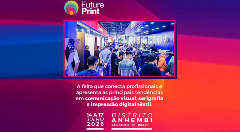Chapas Plásticas na FUTUREPRINT 2026